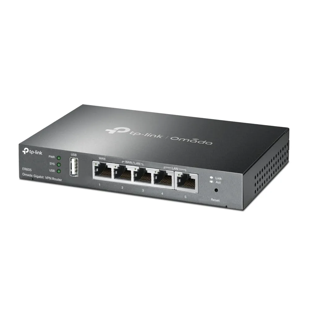 TP-Link ER605 Omada Gigabit VPN Router (Load Balancer) view 5